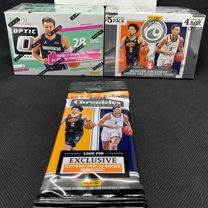 New 2020-21 Panini Donruss Optic NBA Chronicles Draft Picks Bundle